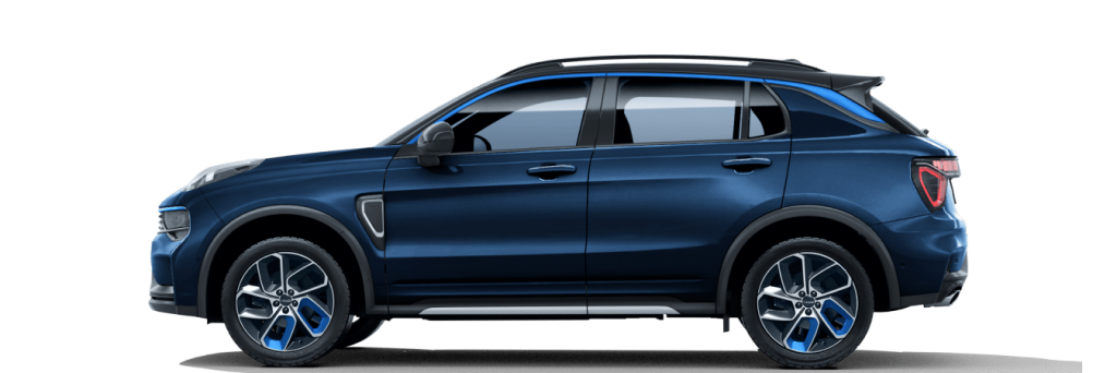 Xe Lynk & Co màu  Xanh